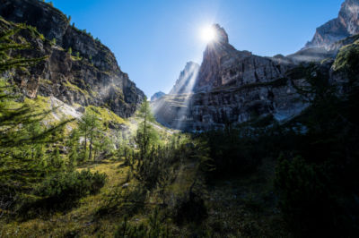 luci e ombre sul Crozzon di Brenta